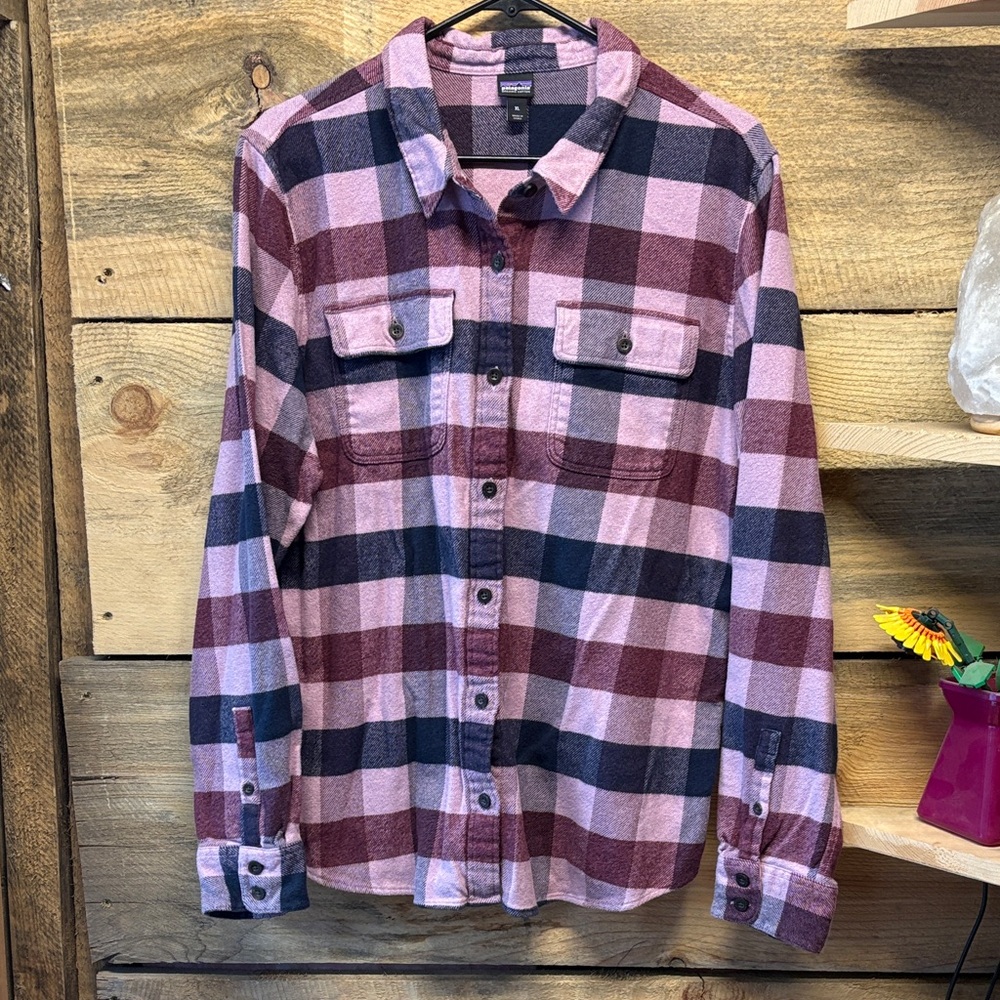 Patagonia Long Sleeve Fjord Flannel Shirt
